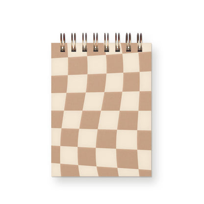 Checkerboard Mini Jotter Notebook