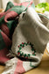 Wreath Hand-Stitched Tea Towel Set