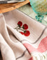 Tomato - Hand Stitched Kitchen Towel