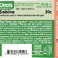 Olloïs Sabina 30c Organic & Lactose-Free Pellets, 80ct