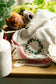 Wreath Hand-Stitched Tea Towel Set