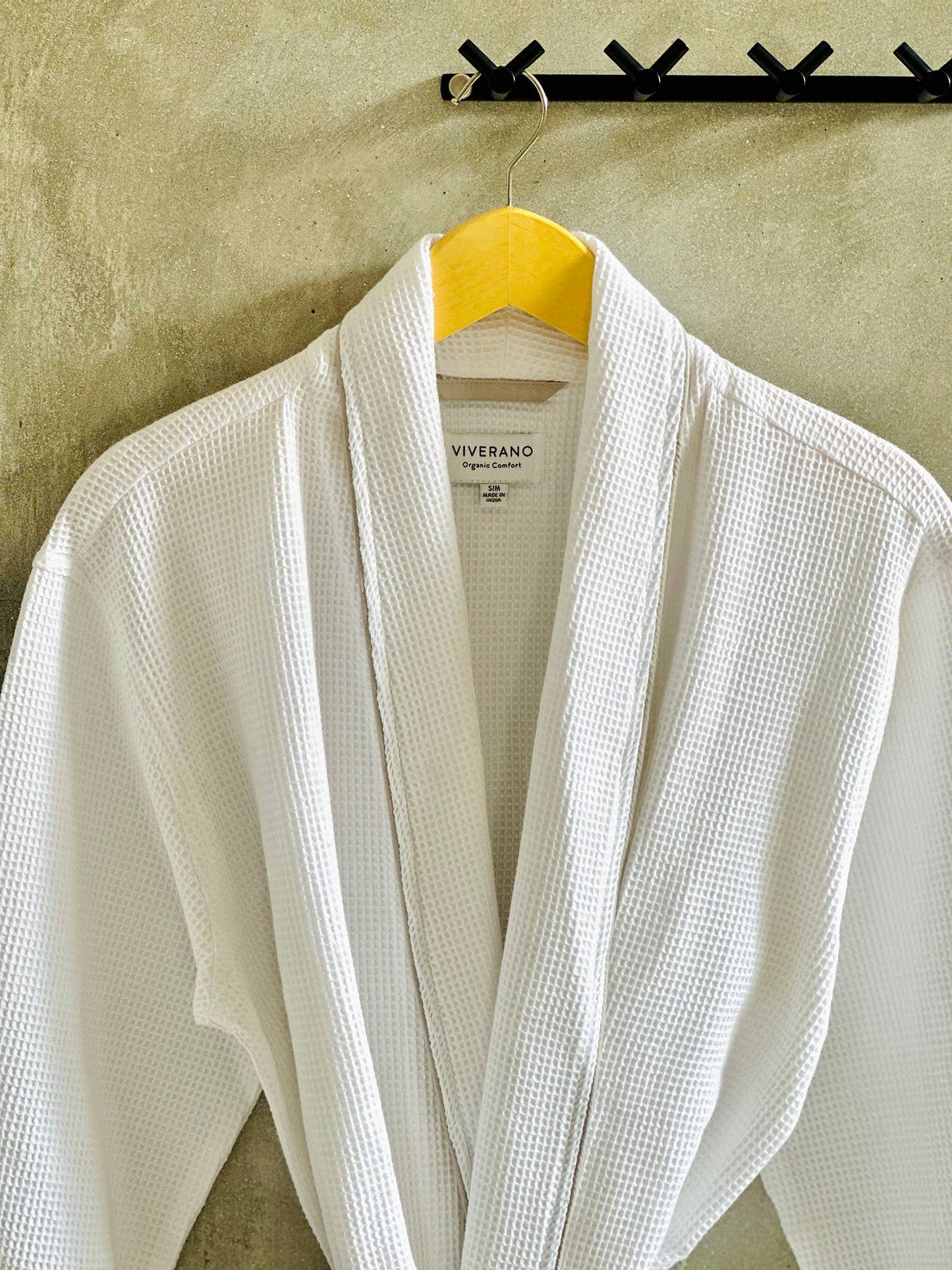 Women's Organic Waffle Weave Bath & Spa Robe (3 Colors)
