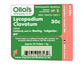 Olloïs Lycopodium Clavatum 30C Vegan Organic, 80 Pellets