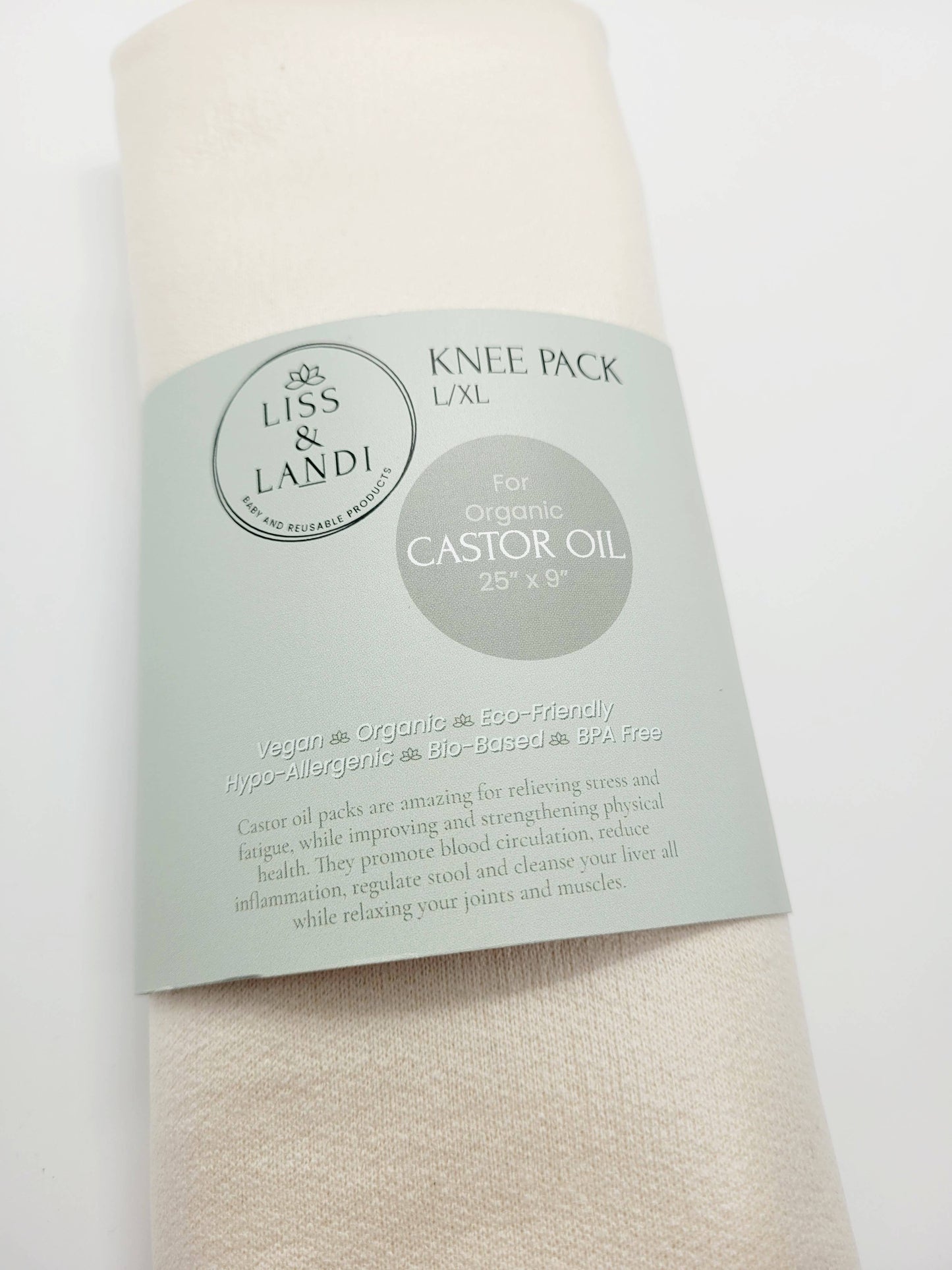 Pack for Organic Castor Oil - Knee