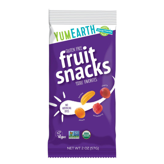 YumEarth Organic Fruit Snacks 2oz, 12ct