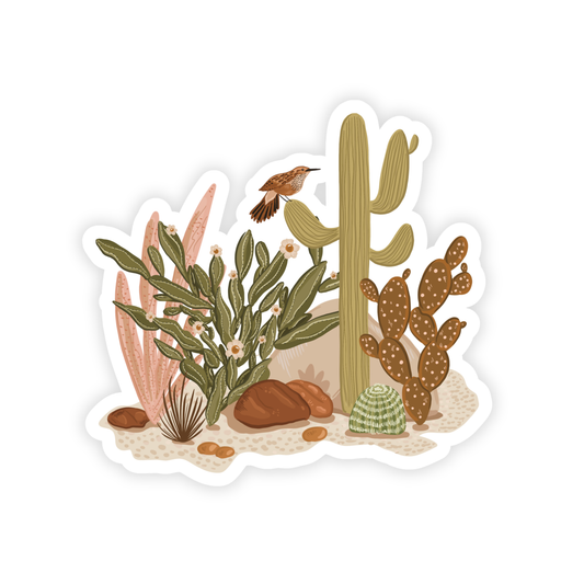 Prickly Paradise Sticker