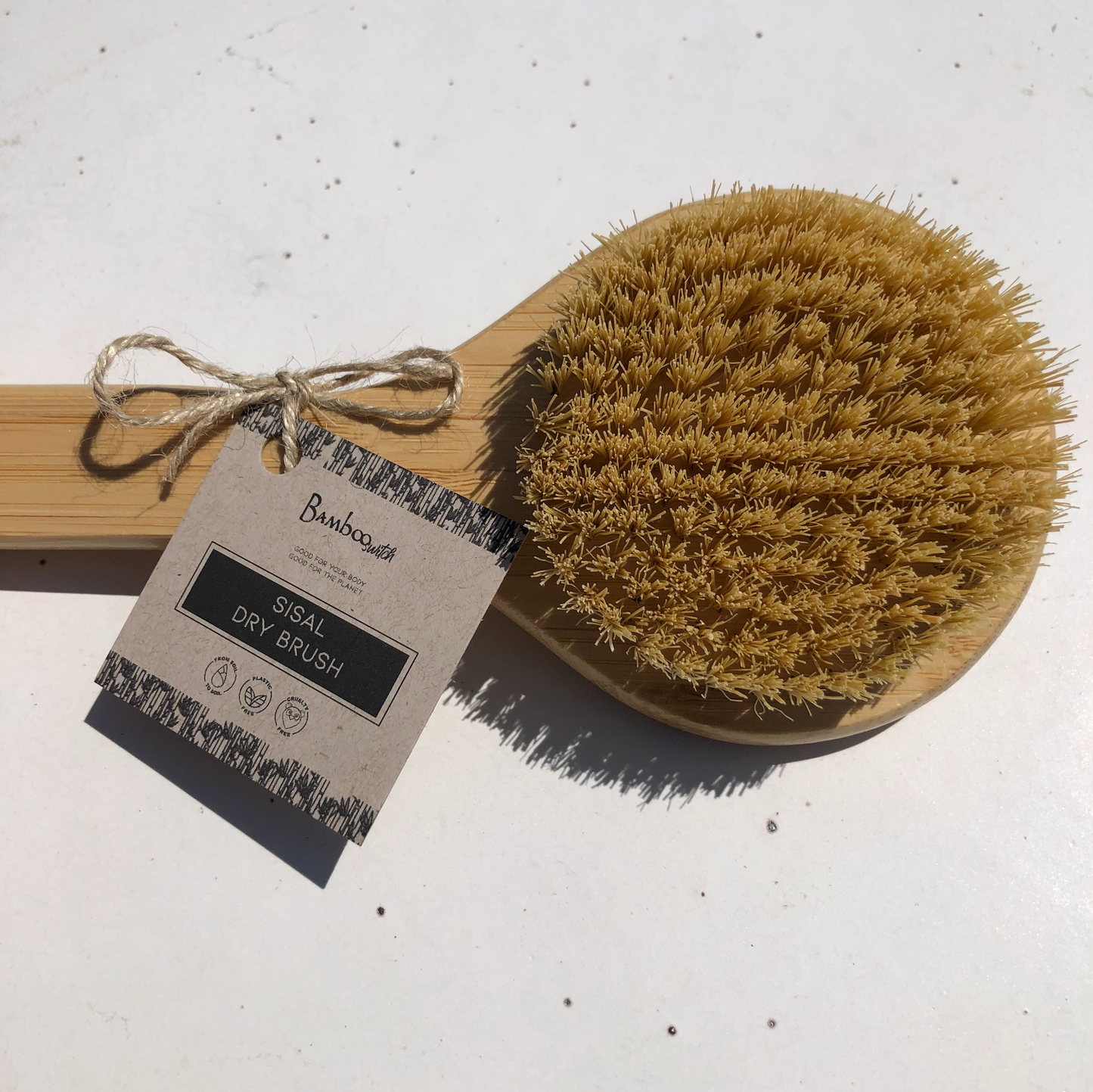 Vegan Bamboo Exfoliating Dry Brush | Holiday Bestseller