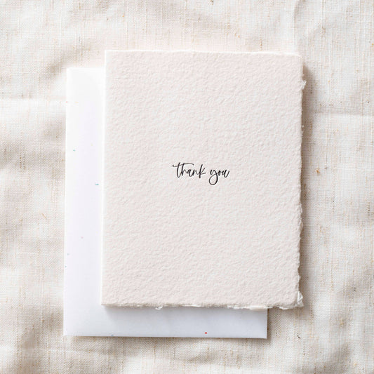 Thank You | Eco-Friendly Gratitude Greeting Card