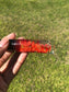 Juicy Fruit Lip Oil: Red Glitter / Strawberry Juicy Fruit