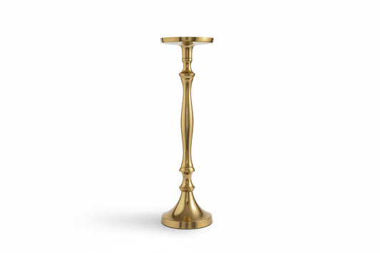 Brass Candle Holder Pillar Holder Only