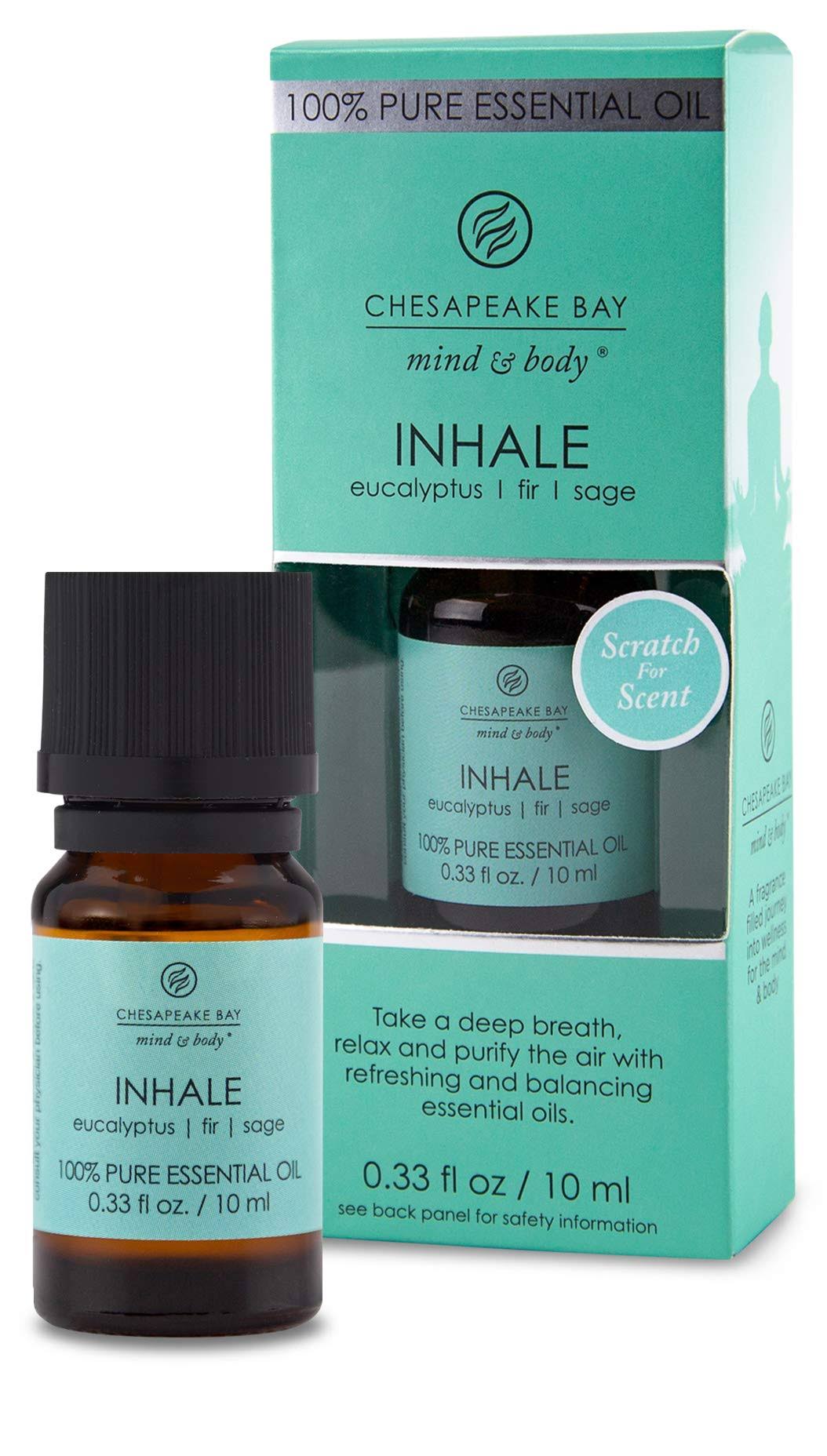 Inhale Essential Oil (Eucalyptus, Fir, Sage)