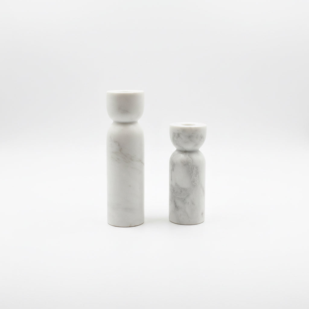 Marble Candle Stick Holders - Arches