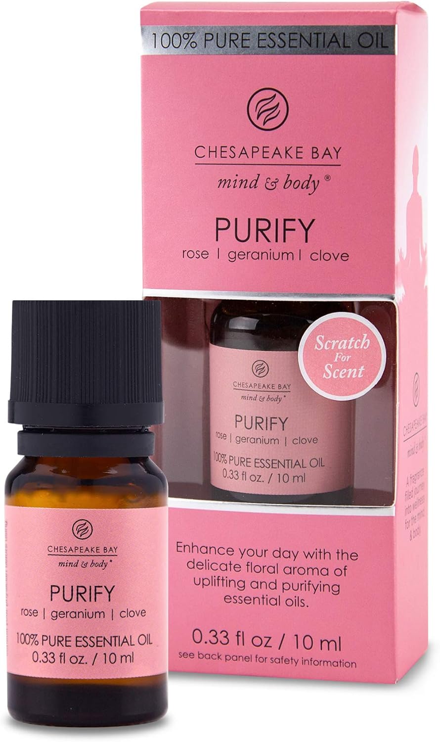 Purify Essential Oil (Rose, Geranium, Clove)