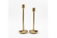 Hammered Brass Candle Holder  for Tapers