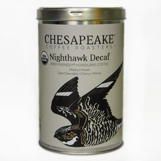 Chesapeake Coffee Roasters Organic Nighthawk Decaf Whole Bean  12oz