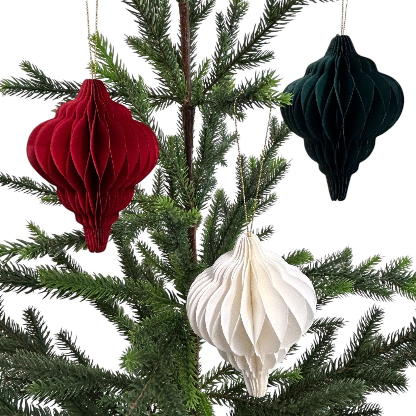Paper Christmas Ornaments | Eco-Friendly Holiday Decor