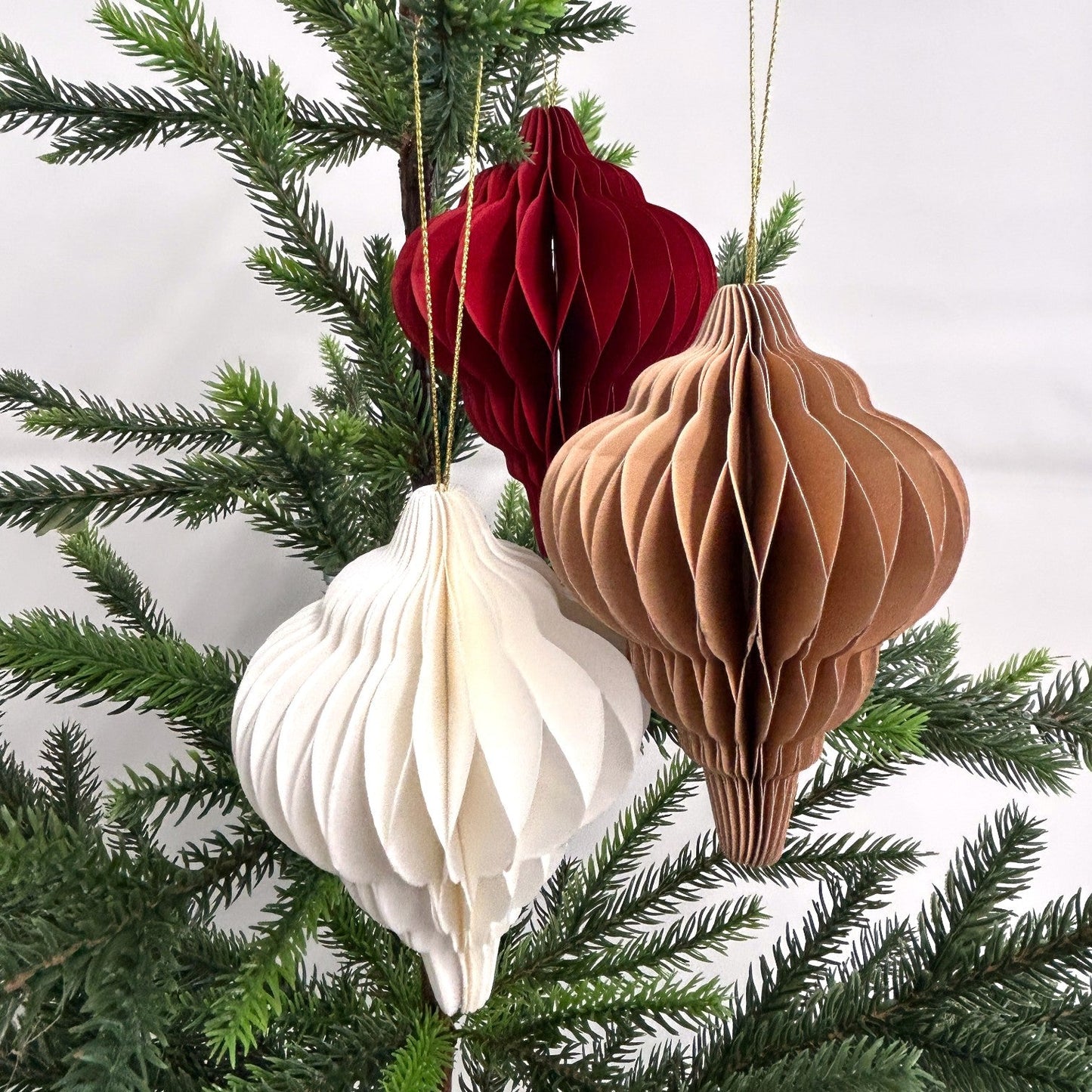 Paper Christmas Ornaments | Eco-Friendly Holiday Decor