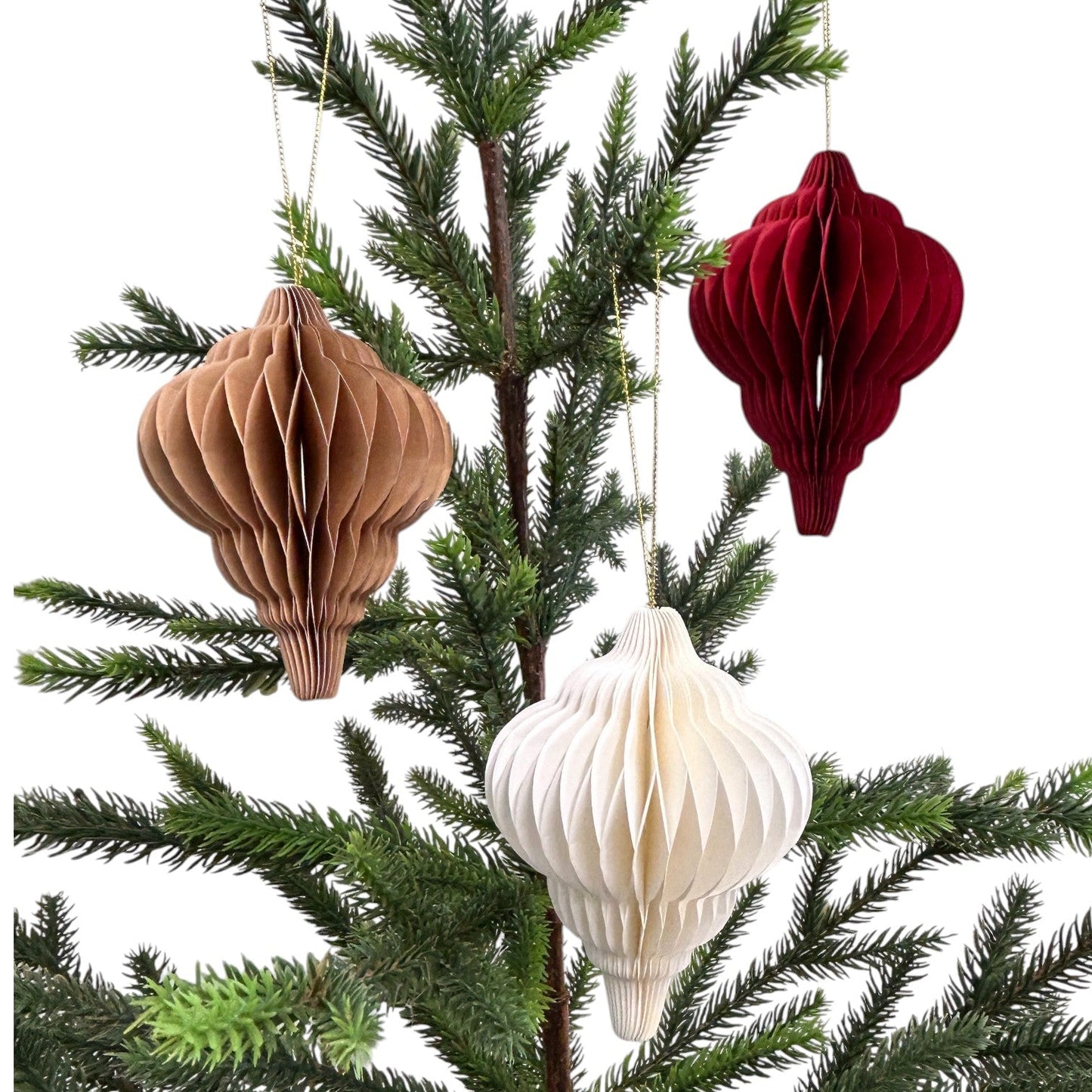Paper Christmas Ornaments | Eco-Friendly Holiday Decor