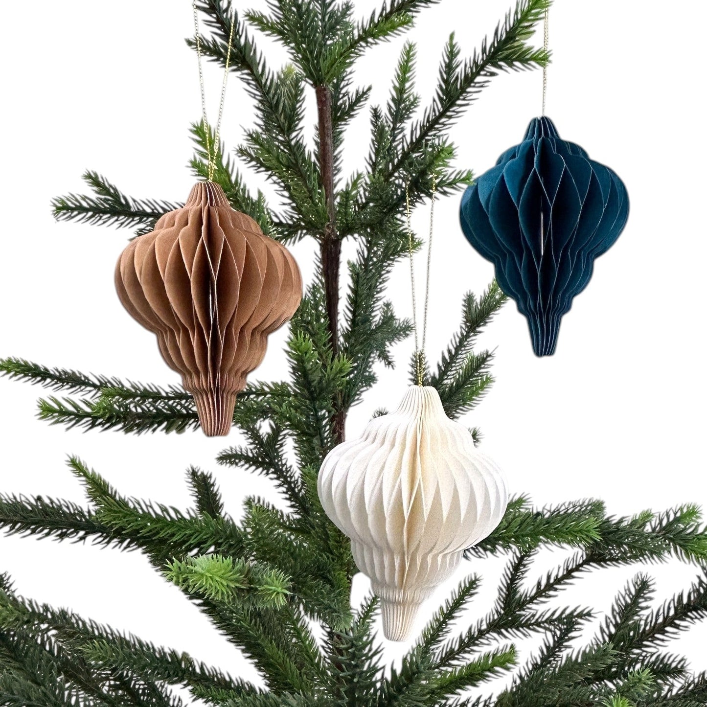 Paper Christmas Ornaments | Eco-Friendly Holiday Decor