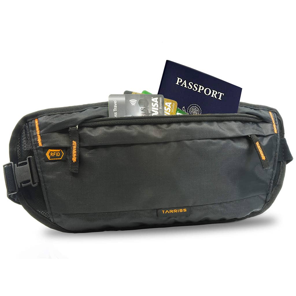 Anti-theft Money Belt with RFID Protection