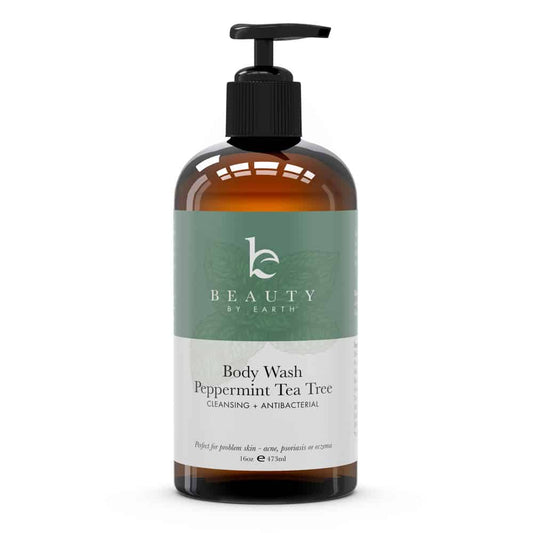 Body Wash 16oz - Peppermint Tea Tree USDA Organic