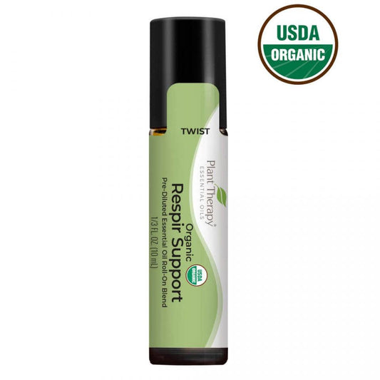 Organic Respir Support™ Essential Oil Blend 10 ml roll on