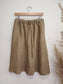 Linen Handmade Skirt by Gray Rayne