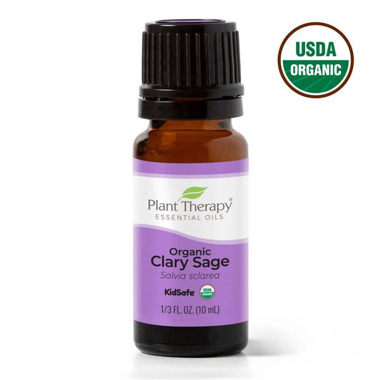 Organic Clary Sage Essential Oil 10 mL