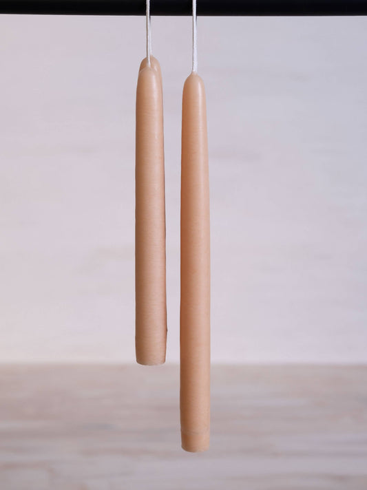 Tapered Candles - Ivory: 10"