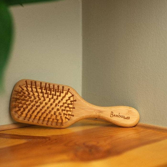 Bamboo Paddle Hairbrush - Kids | Holiday Bestseller: Square