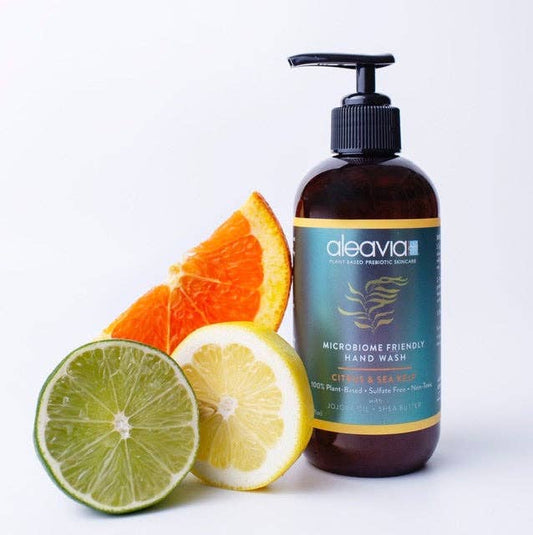 Aleavia Citrus & Sea Kelp Microbiome Friendly Hand Wash | Microbiome Friendly Cleanser