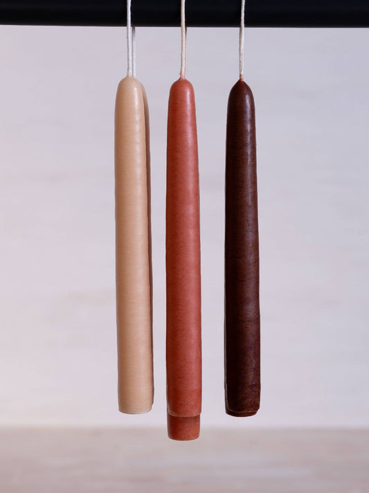 Tapered Candles - Woodland 8”