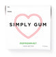 Heart Natural Peppermint Gum