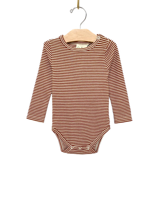 Organic Stripe Bodysuit