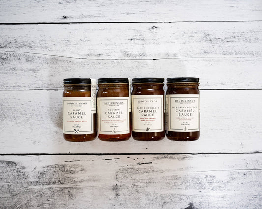 Organic Caramel Sauces: Bourbon Caramel Sauce