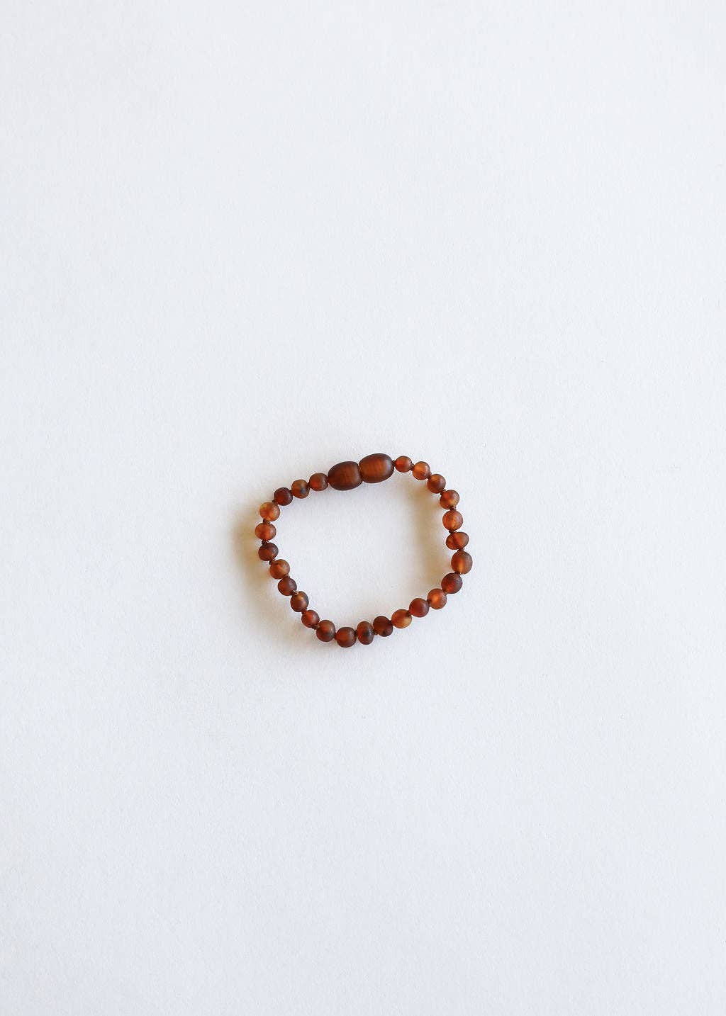 Raw Cognac Amber || Anklet or Bracelet