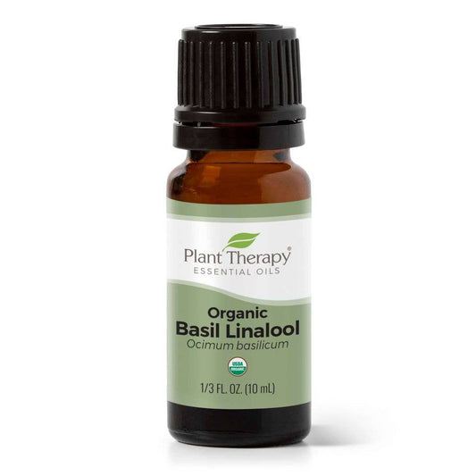 Organic Basil Linalool Essential Oil 10 mL