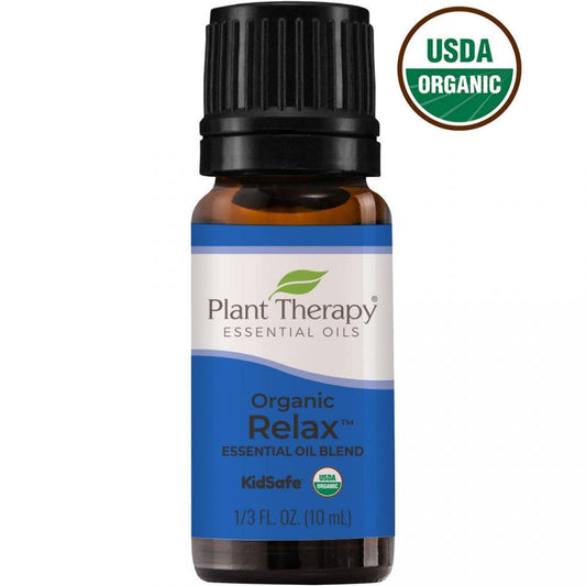 Organic Relax Essential Oil Blend 10 mL