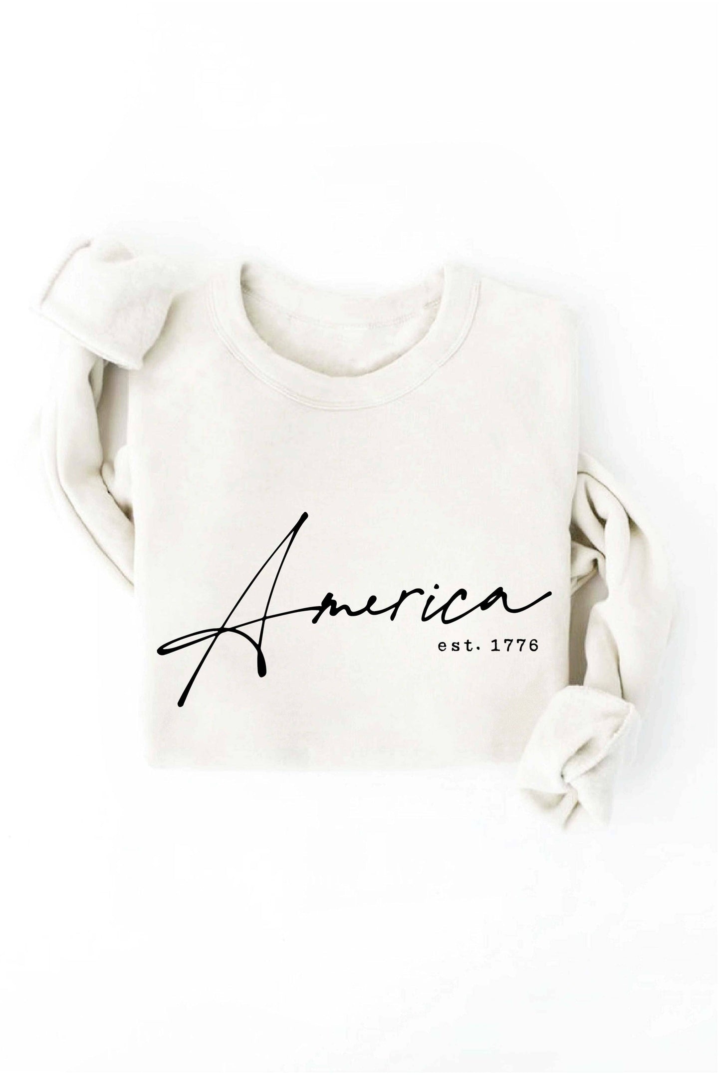 AMERICA EST. 1776 Graphic Sweatshirt