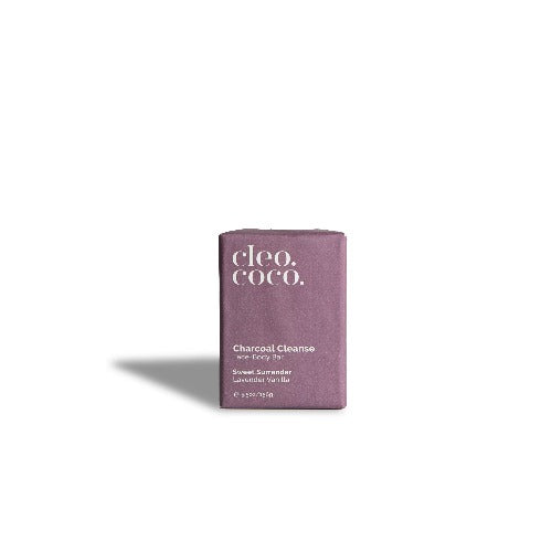 Charcoal Cleanse, Face+Body Bar Lavender Vanilla