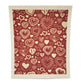 Heart Arrow Pattern Swedish Dishcloth - Valentines Day