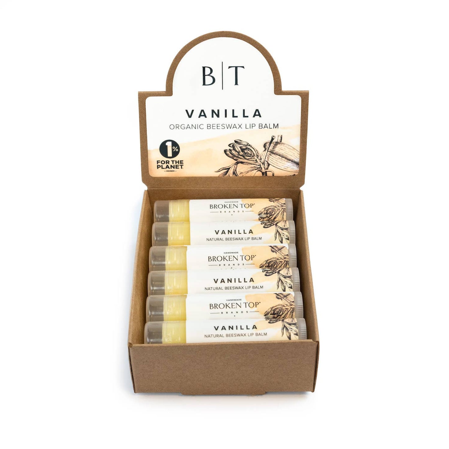 Natural Beeswax Lip Balm -Vanilla