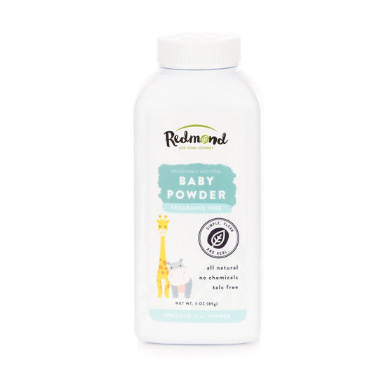 3 oz Redmond Clay, Dry - Baby Powder - Bottle