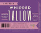 Lavender Whipped Tallow, 24oz, All Natural