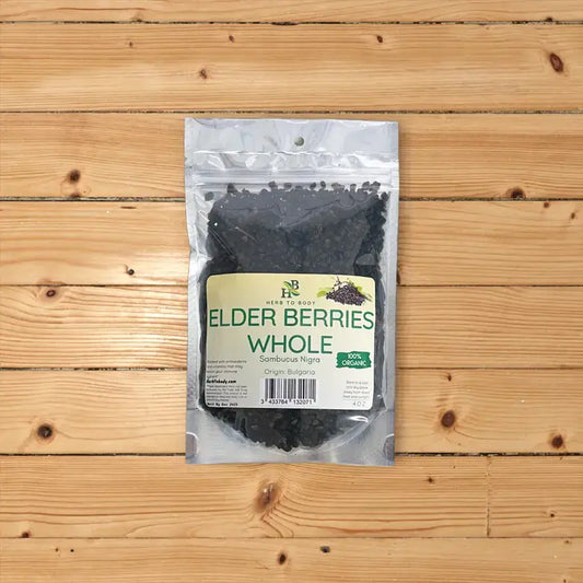 Organic Elderberry Whole 4oz