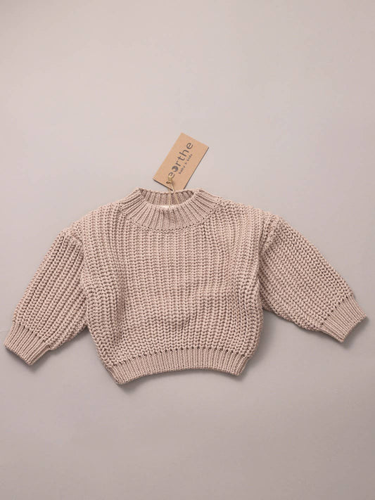 Chunky Knit Sweater / Cream