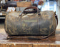 Leather Gymbag Duffle: Antique