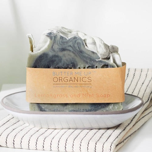 Organic Lemongrass Mint with Activated Charcoal