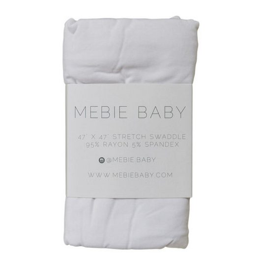 Stretch Swaddle White